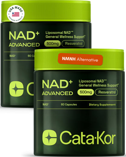 CATA-KOR NAD+ ADVANCED-NADSUPPLEMENT WITH RESVERATROL