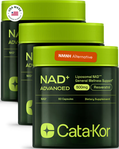 CATA-KOR NAD+ ADVANCED-NADSUPPLEMENT WITH RESVERATROL