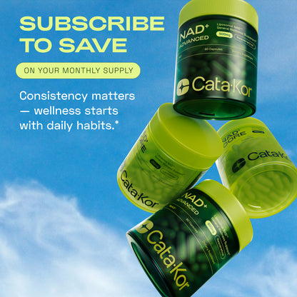 CATA-KOR NAD+ ADVANCED-NADSUPPLEMENT WITH RESVERATROL