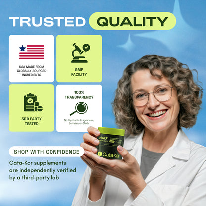 CATA-KOR NAD+ ADVANCED-NADSUPPLEMENT WITH RESVERATROL